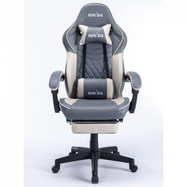 ectq8bck76pb0b_0 jpg - Cadeira Gamer Ergonômica com Apoio para Lombar e Cabeça, SUKIDA, Azul