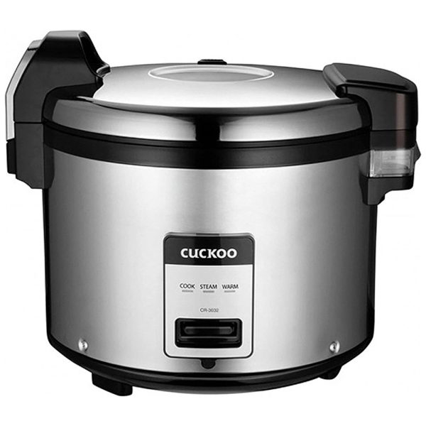 ectq8l4nx1u00b_0 jpg - Panela de Arroz Elétrica 7,2 Litros em Aço Inoxidável com Modo Quente Automático e Tampa Interna Destacável, 110V, CUCKOO CR3032, Prata