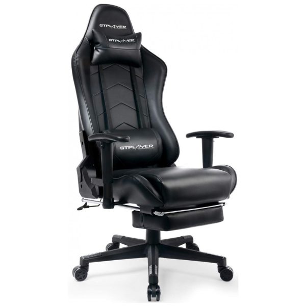 ectq8l848jj70b_0-1 jpg - Cadeira de Escritório Gamer Giratório Reclinável com Apoio Lombar, GTRACING GT901 BLACK, Preto