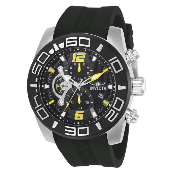 ectq90822_vni_0-1 jpg - Relógio Masculino de Quartzo Pro Diver, Invicta 22809, Preto