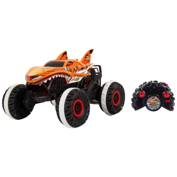 ectq9bb9s2l90b_0 jpg - Caminhão Monstro Tiger Shark, Escala 1 15 com Controle Remoto e Pneus de Alta Performance, Hot Wheels