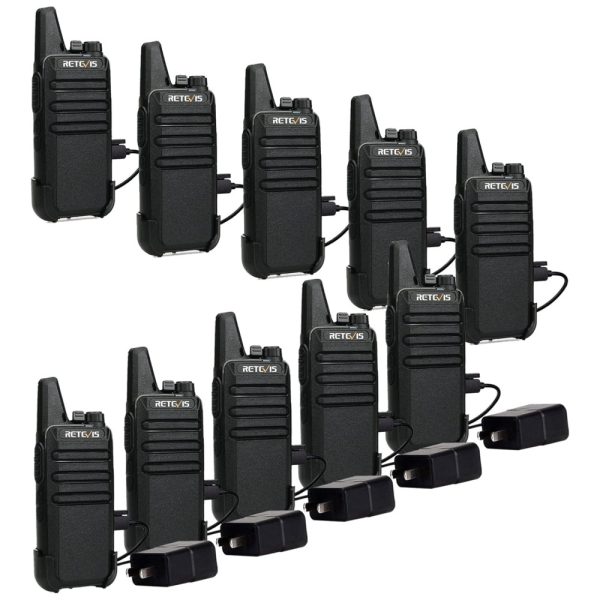 ectqa876tmi00b_0-1 jpg - Rádio Comunicador Walkie Talkie Recarregável Retevis RT22, Longo Alcance, VOX,Modo Mãos Livres,para Escritório,Negócios,Escola Preto, 10 Unidades .