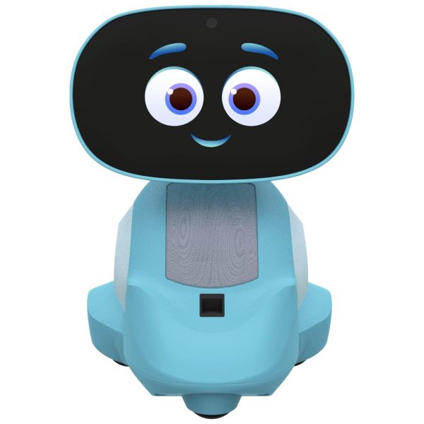 ectqbgyytwr90b_0 jpg - Robô com Inteligência Artificial Educacional com Controle de Voz para Crianças de 5 a 12 Anos, MIKO MY COMPANION, Azul