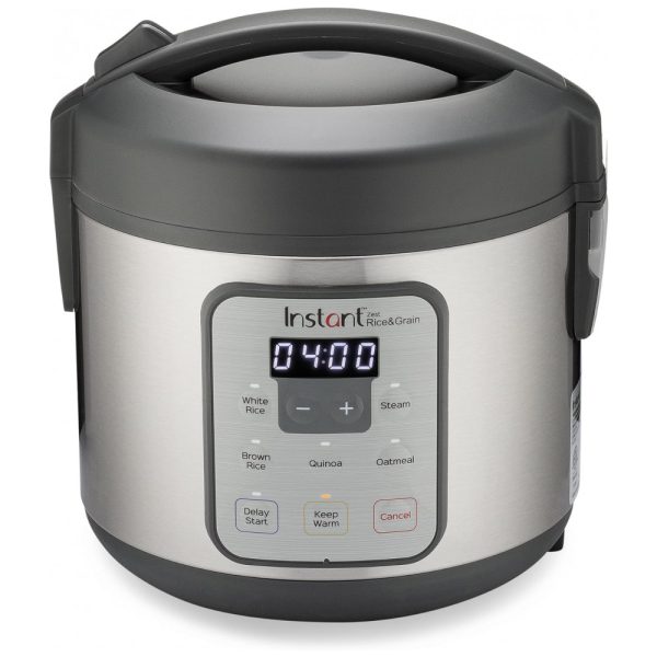 ectqc3y8lzt70b_0 jpg - Panela de Arroz Elétrica Capacidade 2L Painel de Controle, 110v, INSTANT POT 8Cup Zest Rice Cooker SS, Cinza