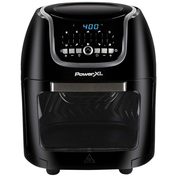 ectqcqbdtxk80b_0 jpg - Fritadeira Elétrica Air Fryer 10 Litros com Tecnologia Vortex Air para Grelhar Assar, Reaquecer e Desidratar, 110V 1700W, PowerXL, Preta