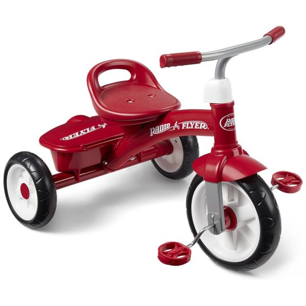 ectqcuetflt00b_0 jpg - Triciclo Infantil com Cesto para Crianças de 2 a 5 Anos, Radio Flyer, Vermelho