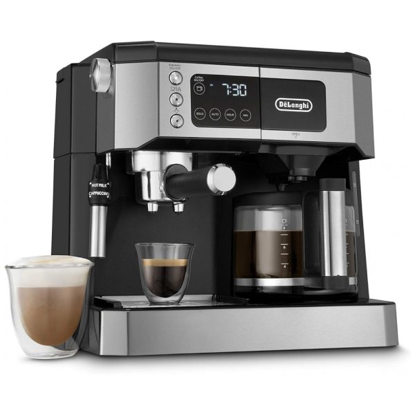 ectqd796mrh80b_0 jpg - Cafeteira Elétrica Expresso Tudo em Um Reservatório 1L 15 Bar de Pressão, 1500W, 110v, DELONGHI COM532M, Preto