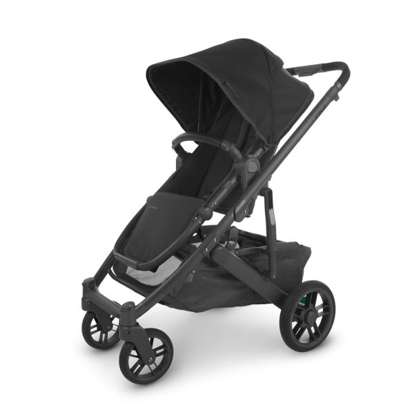 ectqd7mwy6z70b_0 jpg - Carrinho de Bebê com Barra de Proteção, Assento Reversível, Proteção Contra Insetos e Chuva, UPPAbaby Cruz V2, Preto