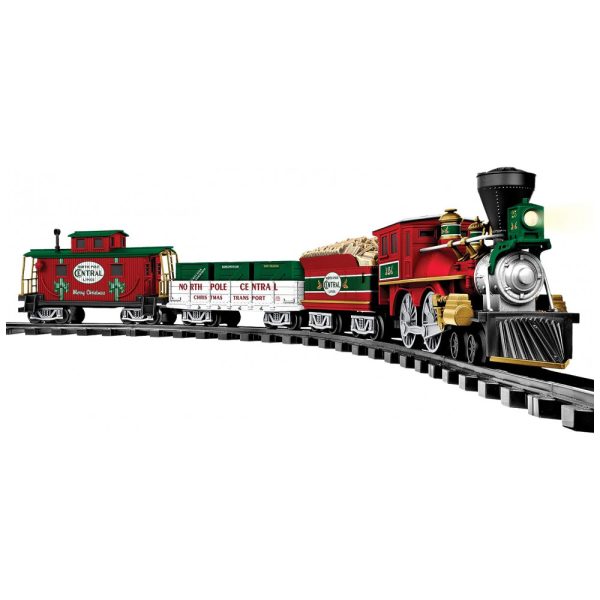 ectqekuq43c10b_0 jpg - Conjunto de Trem Trenzinho Elétrico 24 Trilhos, LIONEL 711729, Vermelho