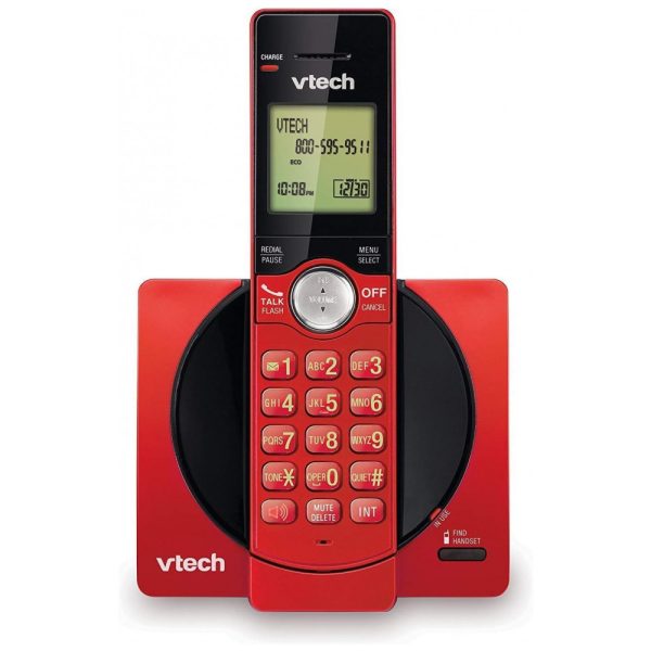 ectqet3d7s010b_0 jpg - Telefone Sem Fio DECT 6.0 Identificador de Chamadas vermelho, VTECH CS6919 16, Vermelho