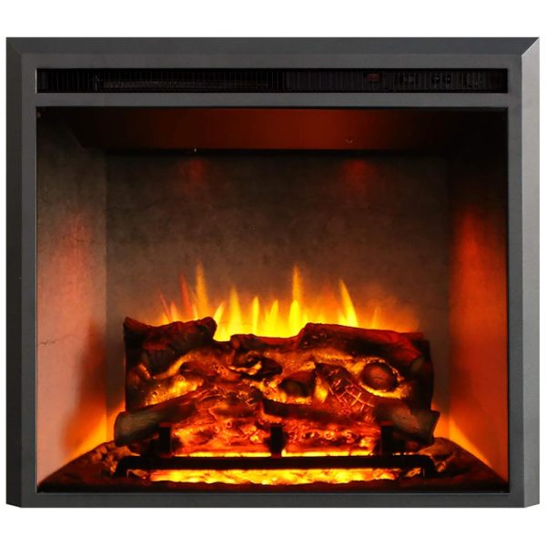 ectqfncnjdl80b_0-1 jpg - Lareira Elétrica de Embutir A62x71L cm com Controle Remoto e Som de Crepitação de Fogo, 110V 1500W, RICHFLAME, Preta