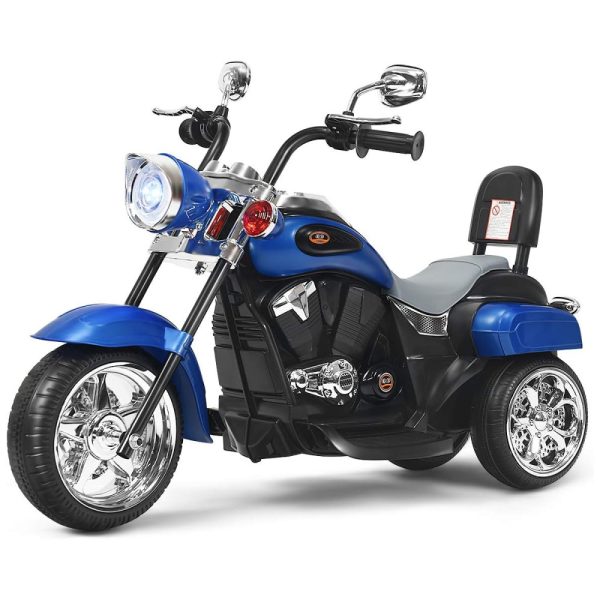 ectqgcdfzrb80b_0-1 jpg - Costzon Moto Elétrica Infantil 6V Recarregável com Sons e Luzes, Azul, 3 anos