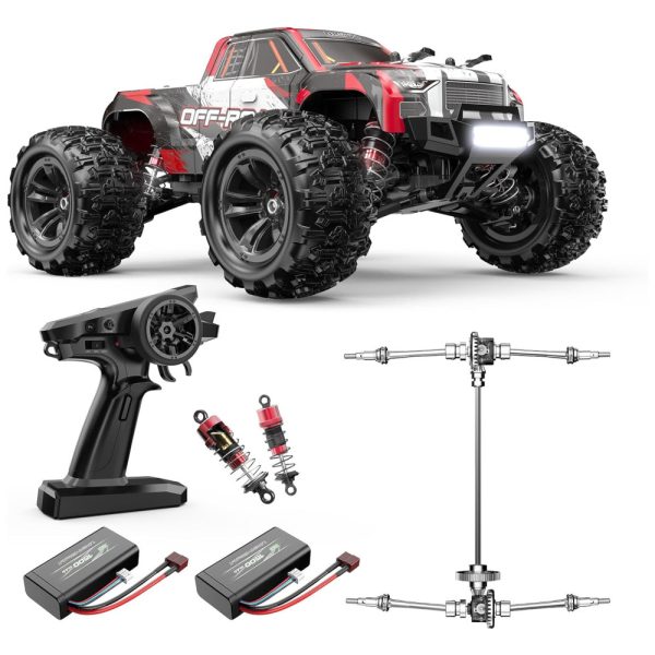 ectqgsdpcpkc0b_0 jpg - Carro RC de Alta Velocidade, Off Road 4x4, Escala 1 16 para Iniciantes, MEW4, Vermelho