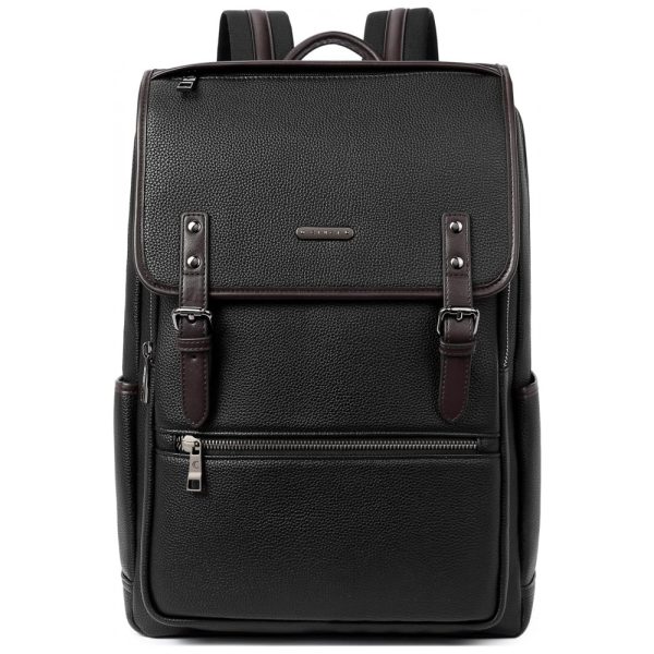 ectqh53wmrx70b_0-2 jpg - Mochila masculina de couro 15,6 polegadas mochila para laptop viagem de negócios grande vintage bolsa de ombro com aba preta, CLUCI