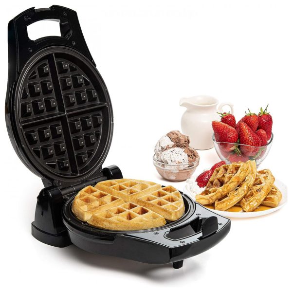 ectqhg8hclp90b_0 jpg - Moss Stone Máquina de Waffle Antiaderente 2 Fatias com Controle de Temperatura, 110V, Branca