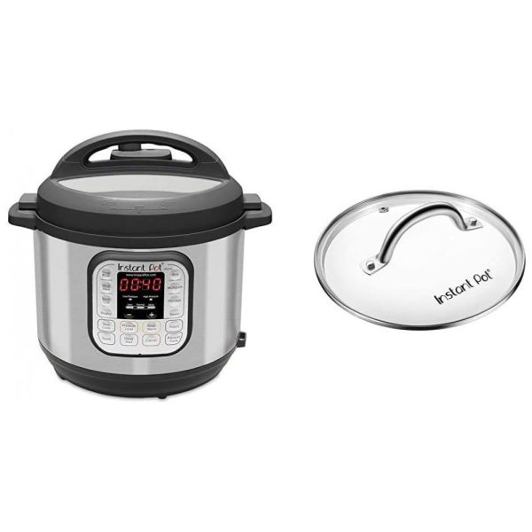 ectqhm7t13f80b_0 jpg - Panela de Pressão Elétrica 7 em 1, 8L com 14 Predefinições, Painel de LED e Tampa de Vidro, 110V 700W, Instant Pot, Prata