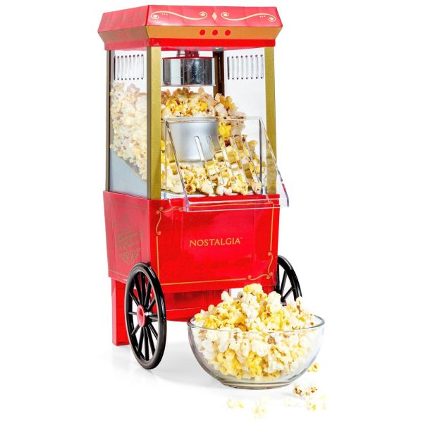 ectqhrryw31b0b_0 jpg - Máquina de Pipoca de Ar Quente Nostalgia Estilo Cinema 12 Xícaras, Sem Óleo, com Tampa Medidora