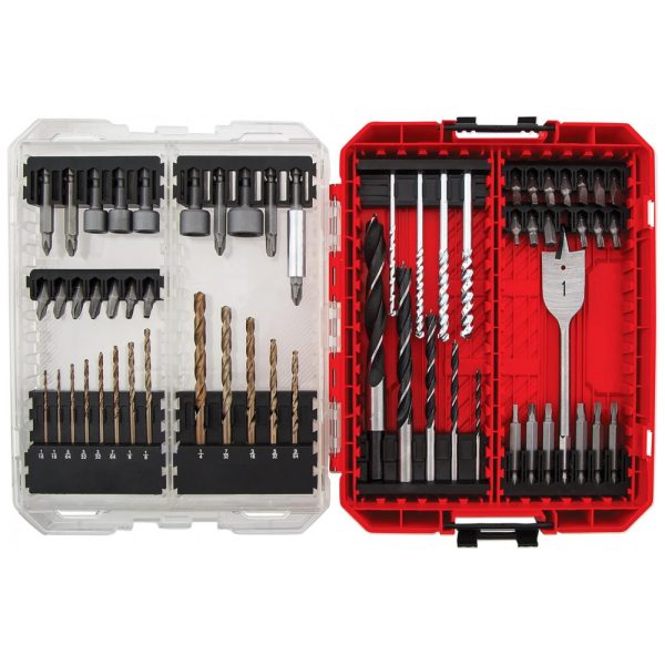 ectqhznsgkk70b_0 jpg - Kit de Brocas 60 Peças com Estojo, CRAFTSMAN CMAF1260, Vermelho