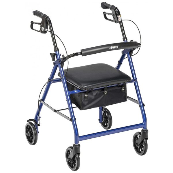 ectqie3kwv200b_0 jpg - Andador Adulto Idoso com Apoio de Braço, Assento Acolchoado e Cesto, Suporta até 136 quilos, DRIVE MEDICAL R726BL, Azul