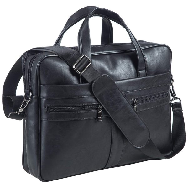 ectqj6r21sy70b_0 jpg - Bolsa, Maleta de Couro Sintético Masculina para Laptop, SEYFOCNIA, Preto