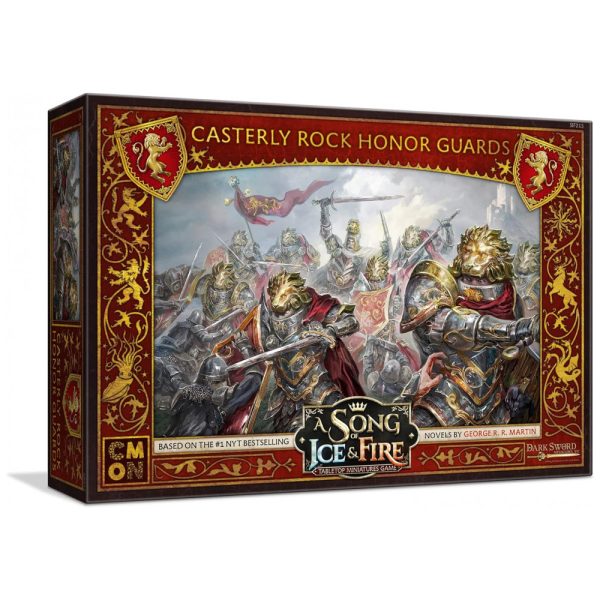 ectqjbh1ry2b0b_0-1 jpg - Jogo de Estratégia Casterly Rock Honor Guards 2 a 4 Jogadores, Para Maiores de 12 Anos, CMON SIF213, Marrom