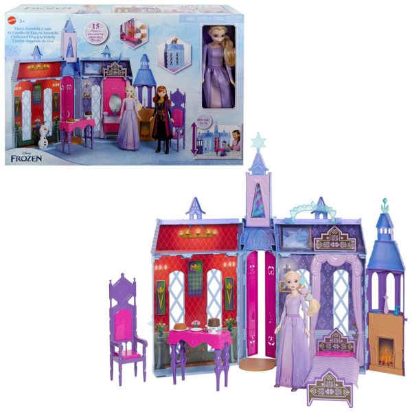 ectqjt76m6nb0b_0 jpg - Casa de Bonecas do Castelo de Arendelle da Disney Frozen com Boneca da Elsa e 15 Móveis 61 cm, Mattel