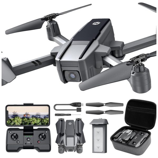 ectqjz7lhknc0b_0 jpg - Drone e Acessórios para Adultos com Câmera 4K UHD, Design Dobrável, Retorno Automático de GPS, Função Seguir e Bolsa de Transporte, Holy Stone, Cinza