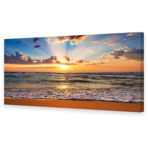 ectqkcyvyq380b_0 jpg - Muolunna BK1875 Quadro Decorativo Ondas do Mar 76 x