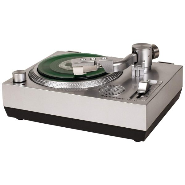 ectqkk6h38p70b_0-1 jpg - Vitrola Toca Discos RSD3 para Discos de Vinil, CR6037A SI Crosley, Prata