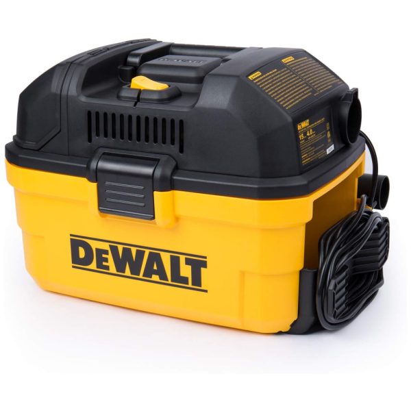 ectqkn9mhyb70b_0-3 jpg - Aspirador de Pó Seco e Úmido 15L, 4CV de Potência com Extensores, 110v, DEWALT DXV04T, Amarelo