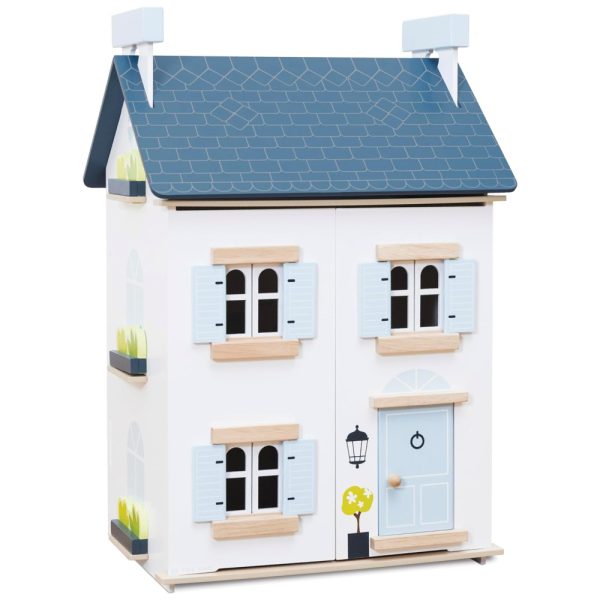 ectqknjh8fy80b_0 jpg - Casa de Bonecas de Madeira 2 Andares para Crianças a partir de 3 anos, Le Toy Van, Branco