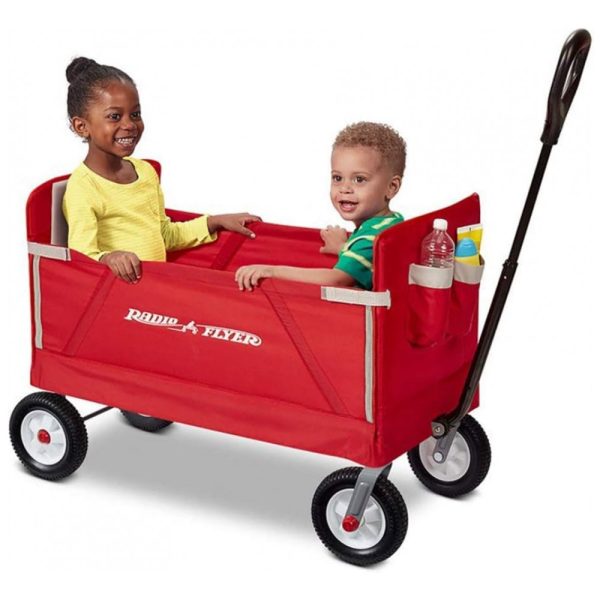 ectql6tw75270b_0-1 jpg - Carrinho de Passeio 3 em 1 Multifuncional, Peso Máximo 68 kg, RADIO FLYER 3955Z, Vermelho