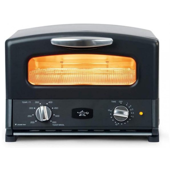 ectql821zy480b_0-1 jpg - Forno Elétrico de Bancada Retro com 8 Níveis de Temperatura e Temporizador, 110v, SENGOKU SET G16AK, Preto