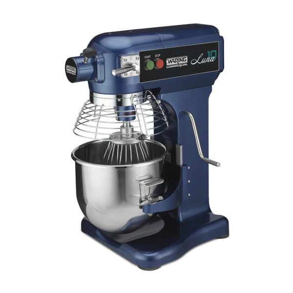 ectqlgpfvzy70b_0 jpg - Batedeira Planetária Profissional de Bancada com Capacidade de 9,4L, 3 Velocidades e Tigela de Aço Inoxidável, 110V 450W, Waring WSM10L, Azul