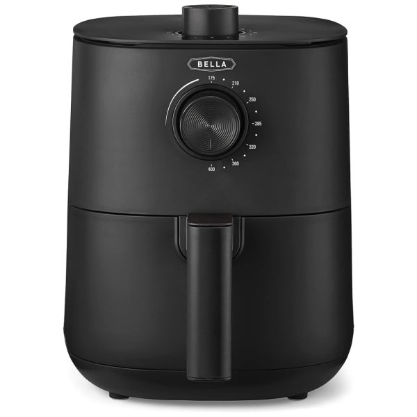 ectqm1zl82p80b_0 jpg - Fritadeira Elétrica AirFryer 2.9L de Capacidade e Desligamento Automático, 110V 1400W, BELLA 17272, Preto