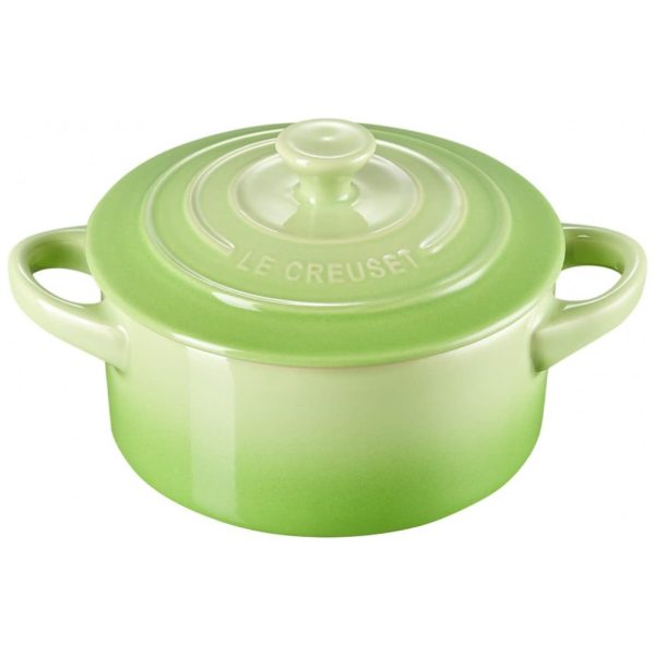 ectqm21pnoi00b_0 jpg - Mini Caçarola de Cerâmica 240 mL Esmaltada e Antiaderente, LE CREUSET PG1160T 084P, Verde