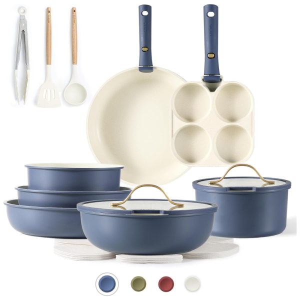 ectqmck5dv7d0b_0 jpg - Jogo de Panelas e Frigideiras Antiaderentes, Material em Granito com 19 Peças, Utensílios de Cozinha e Cabo Removível, CAROTE, Azul e Dourado