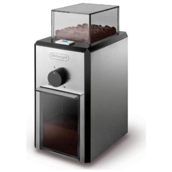 ectqmwhuvl200b_0 jpg - Moedor de Café Elétrico até 12 xícaras com Controle de Quantidade, 110V 110W, De Longhi, Prata