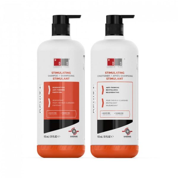 ectqo1txo2w00b_0 jpg - Revita Shampoo e Condicionador 205 ml para Cabelos Finos sem Volume e Espessamento para Homens e Mulheres, DS LABORATORIES, Branco