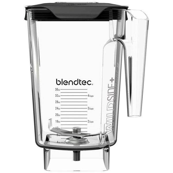 ectqo3btw3300b_0 jpg - BlandTec Jarra Pro 2.66 Litros Cinco lados Tampa de Travamento Ventilada Sem BPA Transparente, BLENDTEC 40 630 50, Azul Aço