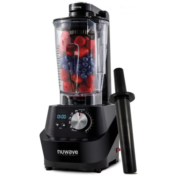 ectqpj6ywg480b_0 jpg - Liquidificador Profissional com 10 Velocidades 6 Predefinições e Motor de 2,5HP, 1500W, 110v, NUWAVE 28202, Preto