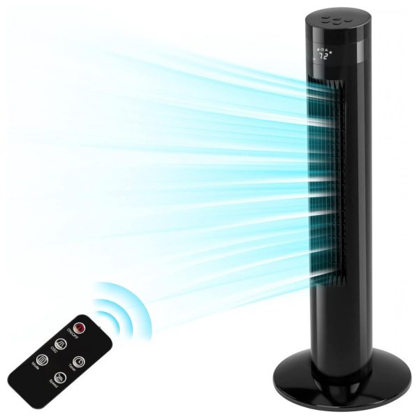 ectqrkbc3jr80b_0 jpg - Ventilador de Torre Antarctic Star com 3 Velocidades, Controle Remoto e Tela LED, 110V, Rosa