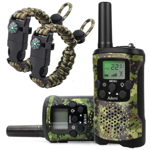 ectqs2k8fgd70b_0-4 jpg - Rádio Comunicador Walkie Talkie Aikmi para Crianças, Rádio Bidirecional de 22 Canais, Alcance de 4,8 km, Brinquedo Durável, Melhor Presente