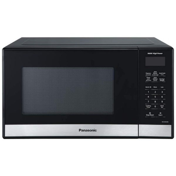 ectqs3sx2ym70b_0 jpg - Micro Ondas de Bancada em Aço Inoxidável 25L com 7 Programas, 110V 900W, Panasonic NNSB458S, Preto