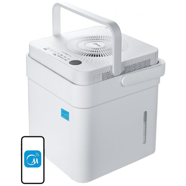 ectqs3wc55190b_0 jpg - Desumidificador para Grandes Ambientes 50L até 325 m2 com Controle Inteligente, 110V, Midea, Branco