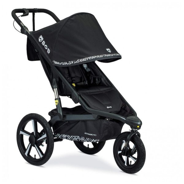 ectqs3zh1vx70b_0 jpg - Carrinho de Bebê Alterrain Pro para Passeio com Freio Ergonômico para até 75 kg, BOB GEAR U991915, Preto