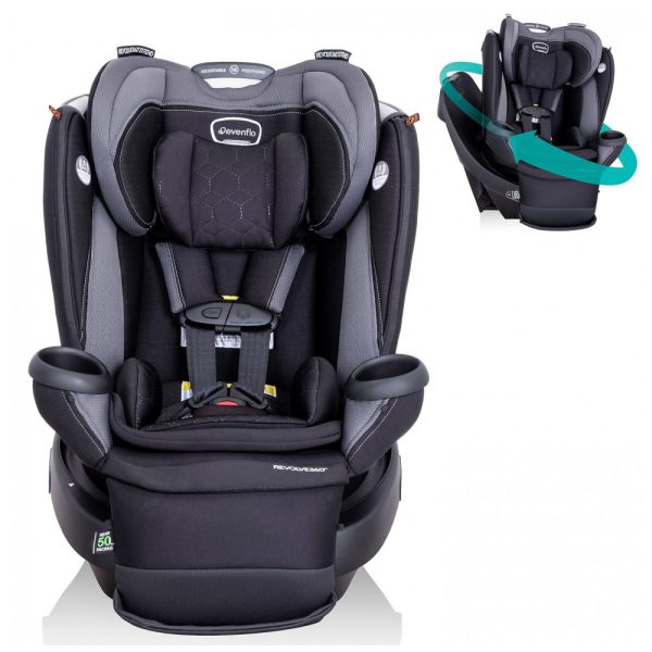 ectqsd42l1lb0b_0 jpg - Cadeira de Bebê para Carro Evenflo com Base Rotativa Revolve360, Preta