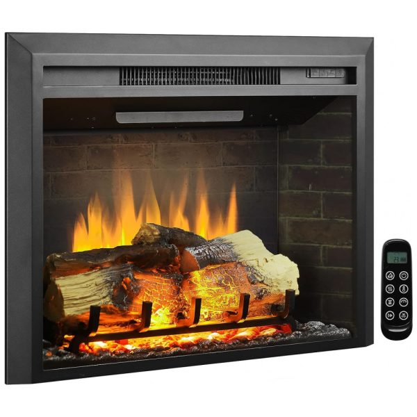 ectqsjgn3b390b_0 jpg - Lareira Elétrica de Embutir A54x72L com Controle Remoto e Som de Fogo, 1500W, 110v, LEGEND FLAME EF262, Preto