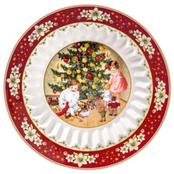 ectqsm4mg3s90b_0-1 jpg - Bowl Tema de Natal com Estilo Clássico, Formato Redondo e Material Porcelana Premium, Villeroy Boch, Branca e Vermelha