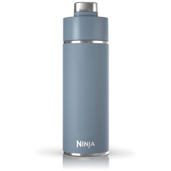 ectqtgtrtw8c0b_0 jpg - Garrafa Térmica para Água 710mL em Aço Inoxidável, à Prova de Vazamentos e Aguenta Quente por Horas, Ninja DW2401BL, Azul